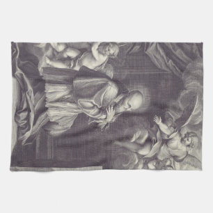 Saint Francis de Sales Doctor of the Church Kitchen Towel