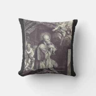 Saint Francis de Sales Doctor of the Church Throw Pillow