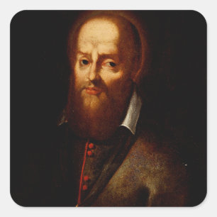 Saint Francis de Sales Square Sticker