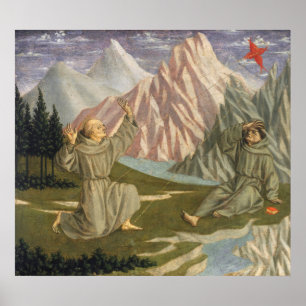 Saint Francis - Domenico Veneziano Poster d'Art