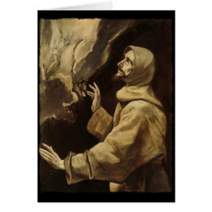 Saint Francis Eyes Toward Heaven