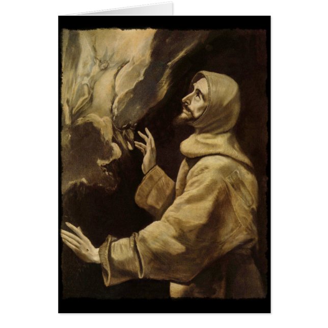 Saint Francis  Eyes Toward Heaven (Front)