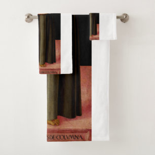 Saint Francis of Assisi by Antoniazzo Romano Bath Towel Set