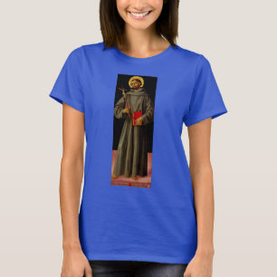 Saint Francis of Assisi by Antoniazzo Romano T-Shirt