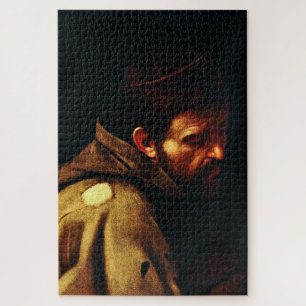 Saint Francis of Assisi by Caravaggio Jigsaw Puzzle