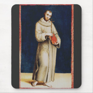 Saint Francis of Assisi by Raphael Mouse Pad
