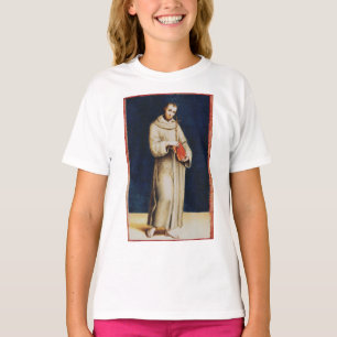 Saint Francis of Assisi by Raphael T-Shirt