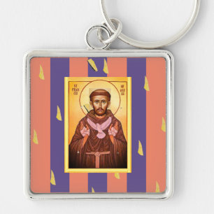 Saint Francis of Assisi Keychain