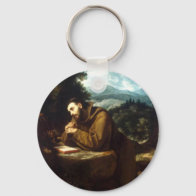 Saint Francis of Assisi  Keychain (Front)