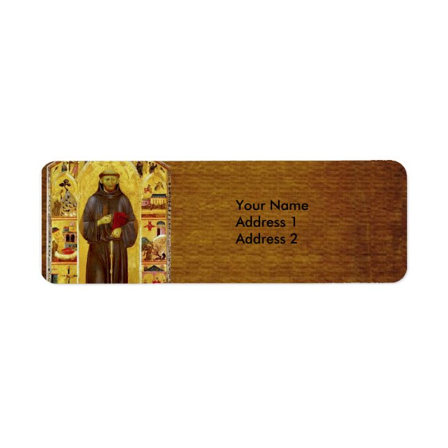 Saint Francis of Assisi Medieval Iconography (Front)