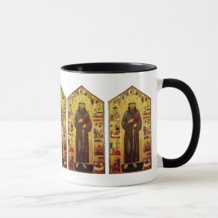 Saint Francis of Assisi Medieval Iconography Mug