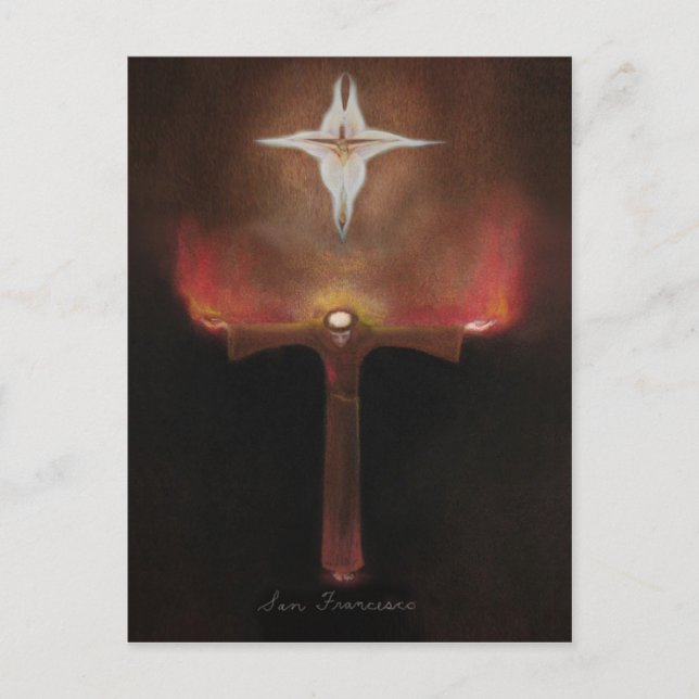 Saint Francis of Assisi Postcard (Front)