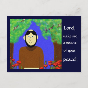 Saint Francis of Assisi Postcard