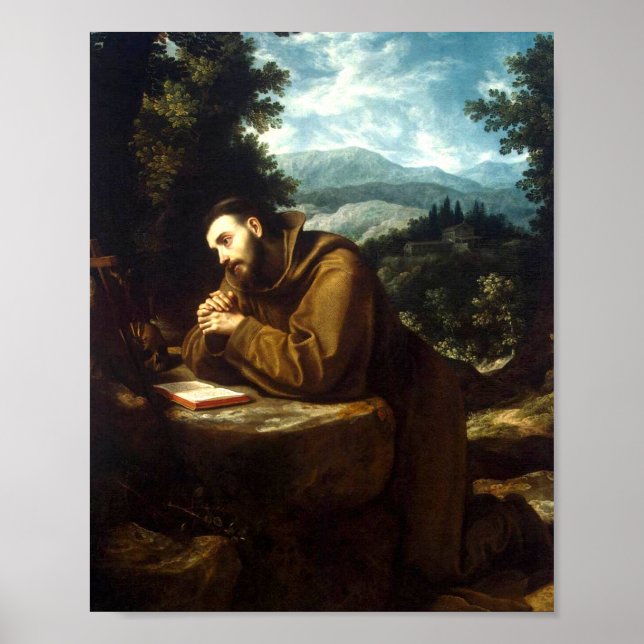 Saint Francis of Assisi Poster (Front)