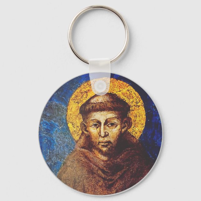 Saint Francis of Assisi The Canticle of Creation Keychain (Front)