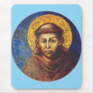 Saint Francis of Assisi The Canticle of Creation Mouse Pad