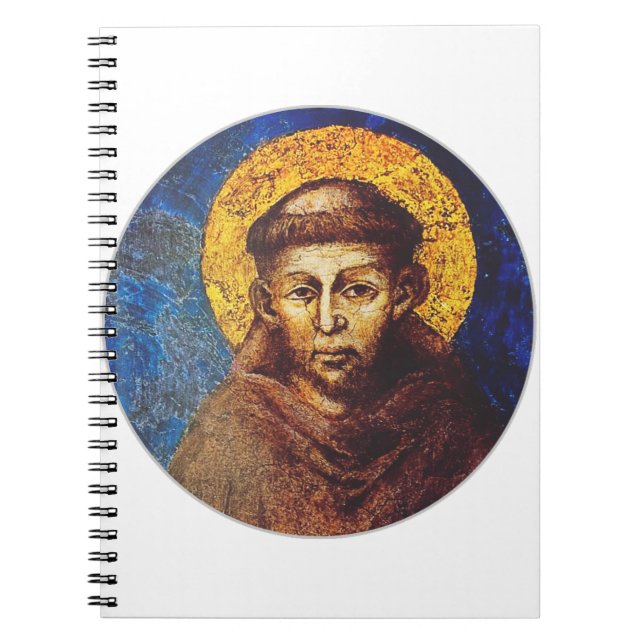 Saint Francis of Assisi The Canticle of Creation Notebook (Front)