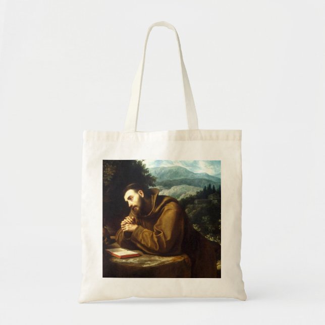 Saint Francis of Assisi Tote Bag (Front)