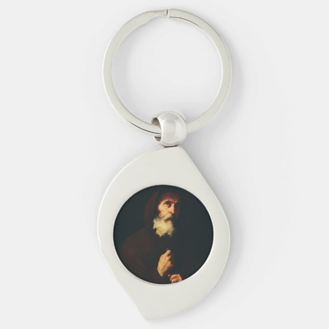 Saint Francis of Paola Keychain (Front)
