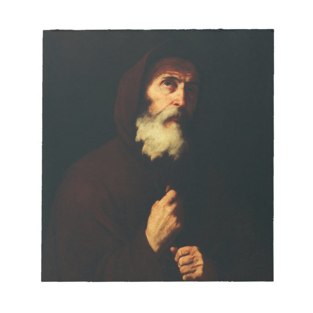 Saint Francis of Paola Notepad (Front)