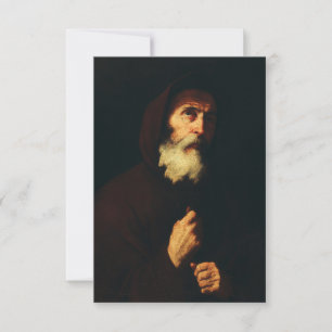 Saint Francis of Paola Thank You Card
