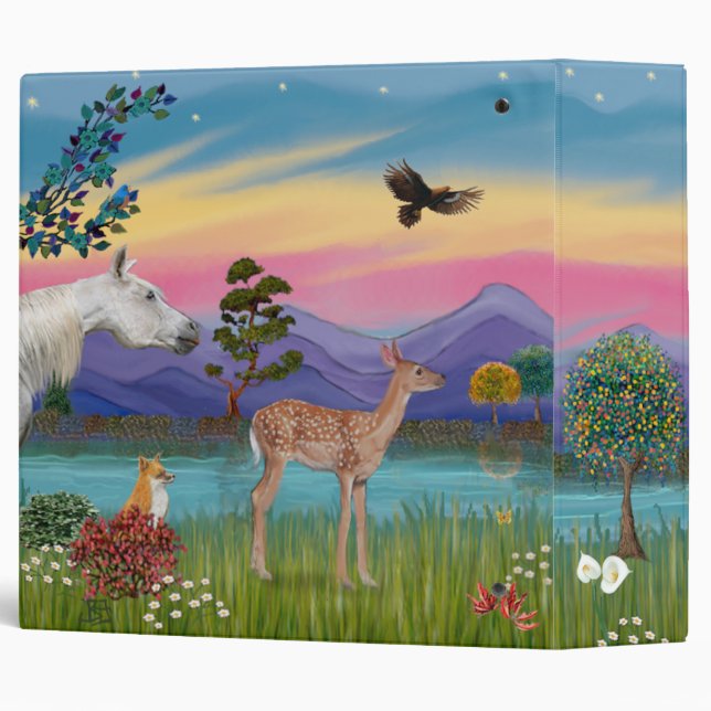 Saint Francis - Sheltie (L3) Binder (Back/Spine)