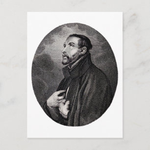 Saint Francis Xavier Catholic Missionary Art Postcard