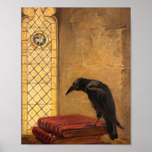 Saint From Jackdaw Of Rheims Raven Briton Riviere Poster
