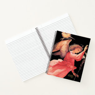 Saint Gabriel the Archangel with Prayer Notebook