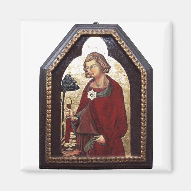 SAINT GALGANO / LEGEND OF THE SWORD IN THE ROCK MAGNET (Front)