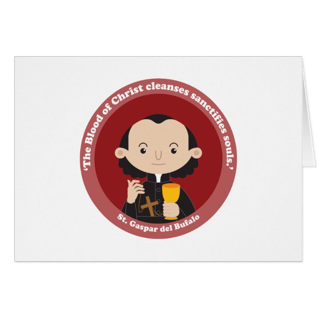 Saint Gaspar del Bufalo (Devant horizontal)