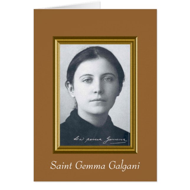 Saint Gemma Galgani (Devant)