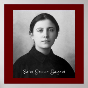 SAINT GEMMA GALGANI POSTER