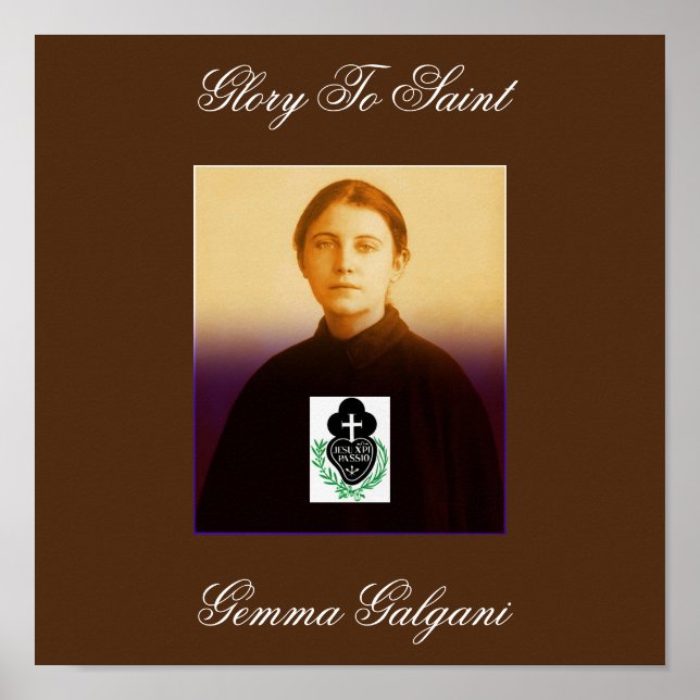 SAINT GEMMA POSTER (Front)