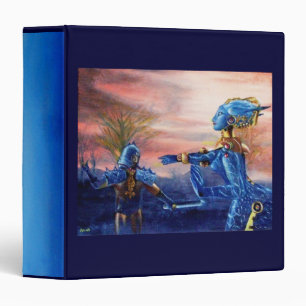 SAINT GEORGE AND ALIEN DRAGON BINDER