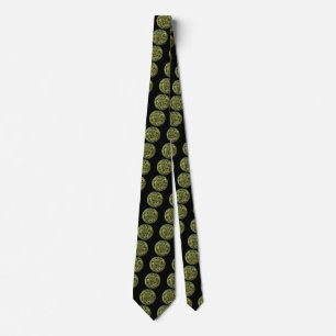 SAINT GEORGE AND DRAGON MEDALLION TIE