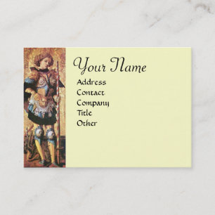 SAINT GEORGE AND DRAGON Monogram Business Card