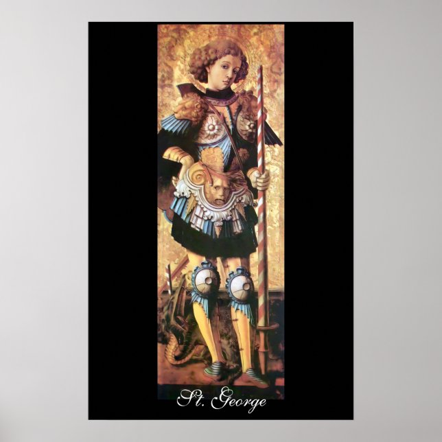 SAINT GEORGE AND DRAGON POSTER (Front)