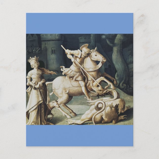 Saint George and the Dragon  (Front)