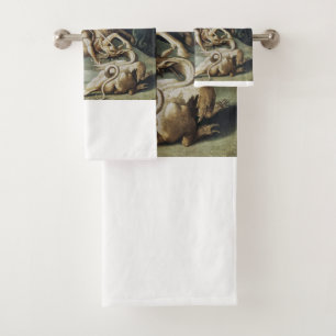 Saint George and the Dragon Bath Towel Set