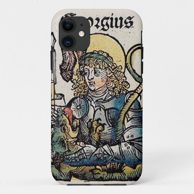 Saint George and the Dragon Great Martyr  Case-Mate iPhone Case (Back)