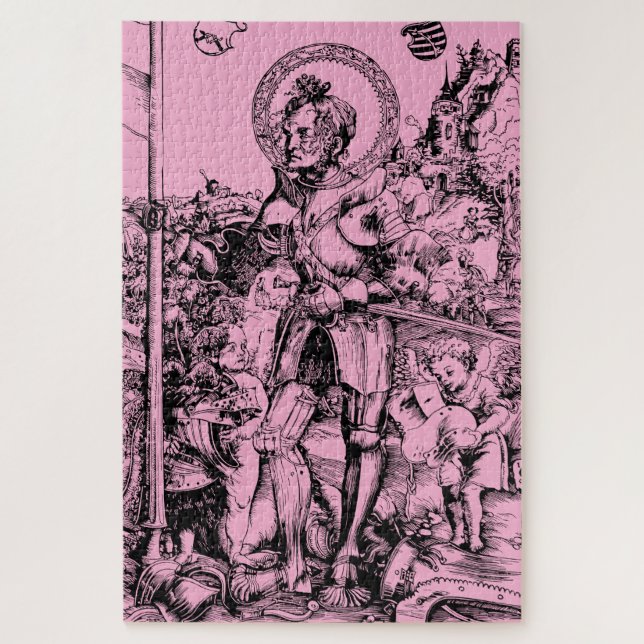 Saint George and the Dragon Great Martyr Jigsaw Puzzle (Vertical)