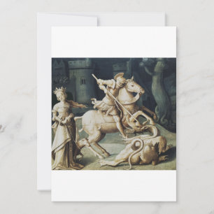 Saint George and the Dragon Great Martyr Thank You Card