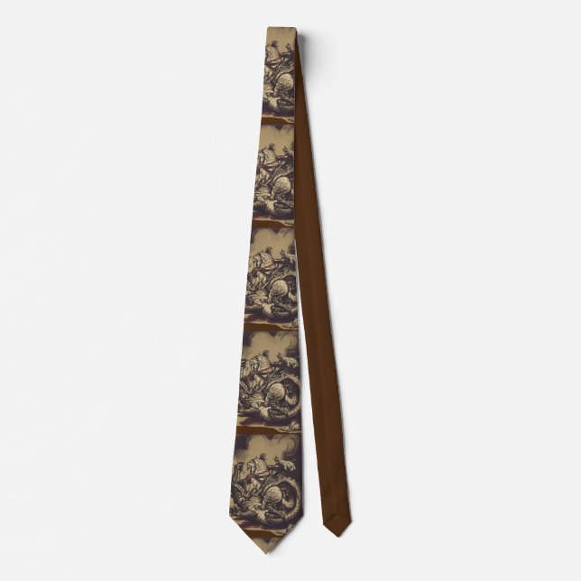 Saint George and the Dragon Great Martyr  Tie (Front)