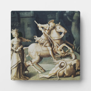 Saint George and the Dragon Plaque