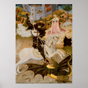 Saint George and the Dragon Renaissance Poster