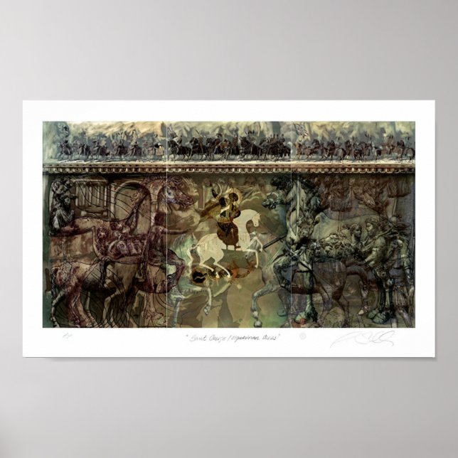 Saint George / Equestrian Series Poster (Front)