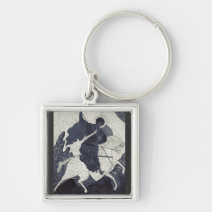 Saint George Killing the Dragon Keychain