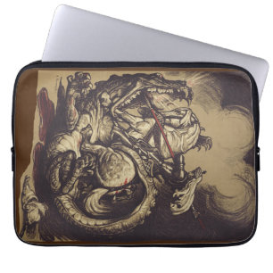 Saint George Killing the Dragon Laptop Sleeve