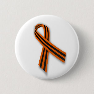 Saint George May 9th Victory Day Ribbon 2 Inch Round Button